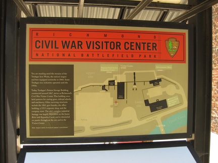 Civil War Visitor Center Sign1